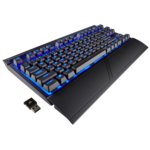 <span>Клавиатура</span> CORSAIR K63 Wireless Mechanical Gaming Keyboard Backlit Blue LED Cherry MX Red US <span class='catalog-num-in-name'>CH-9145030-NA</span> - 