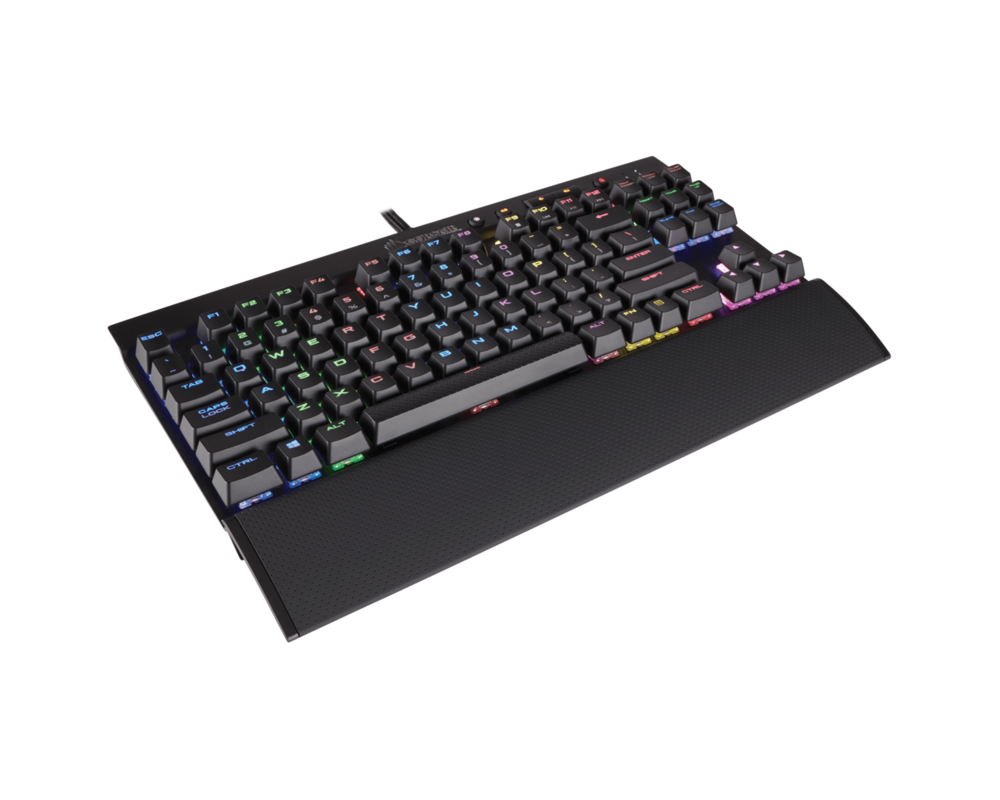 Клавиатура CORSAIR Gaming K65 LUX RGB Compact Mechanical Keyboard Backlit RGB LED Cherry MX RGB Red US 2