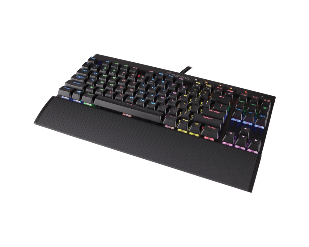Клавиатура CORSAIR Gaming K65 LUX RGB Compact Mechanical Keyboard Backlit RGB LED Cherry MX RGB Red US 4