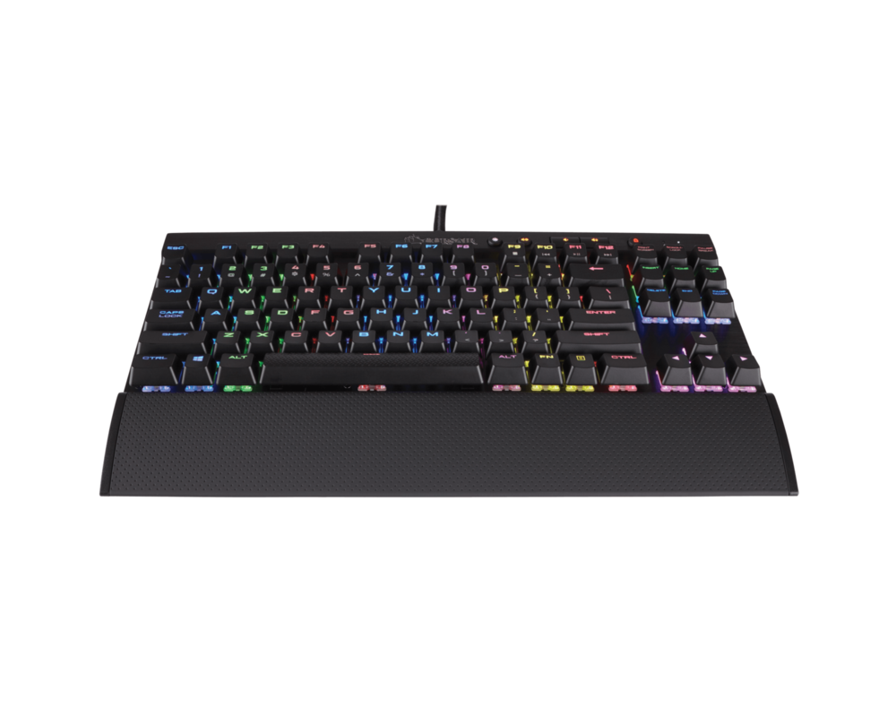Клавиатура CORSAIR Gaming K65 LUX RGB Compact Mechanical Keyboard Backlit RGB LED Cherry MX RGB Red US 3