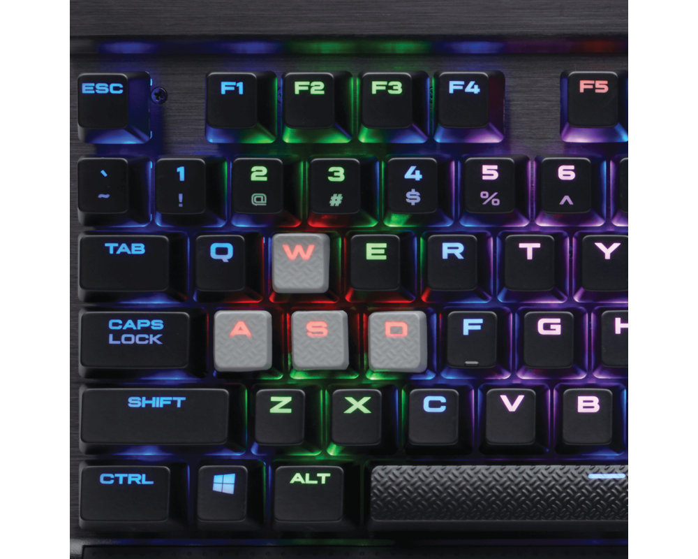 Клавиатура CORSAIR Gaming K65 LUX RGB Compact Mechanical Keyboard Backlit RGB LED Cherry MX RGB Red US 8