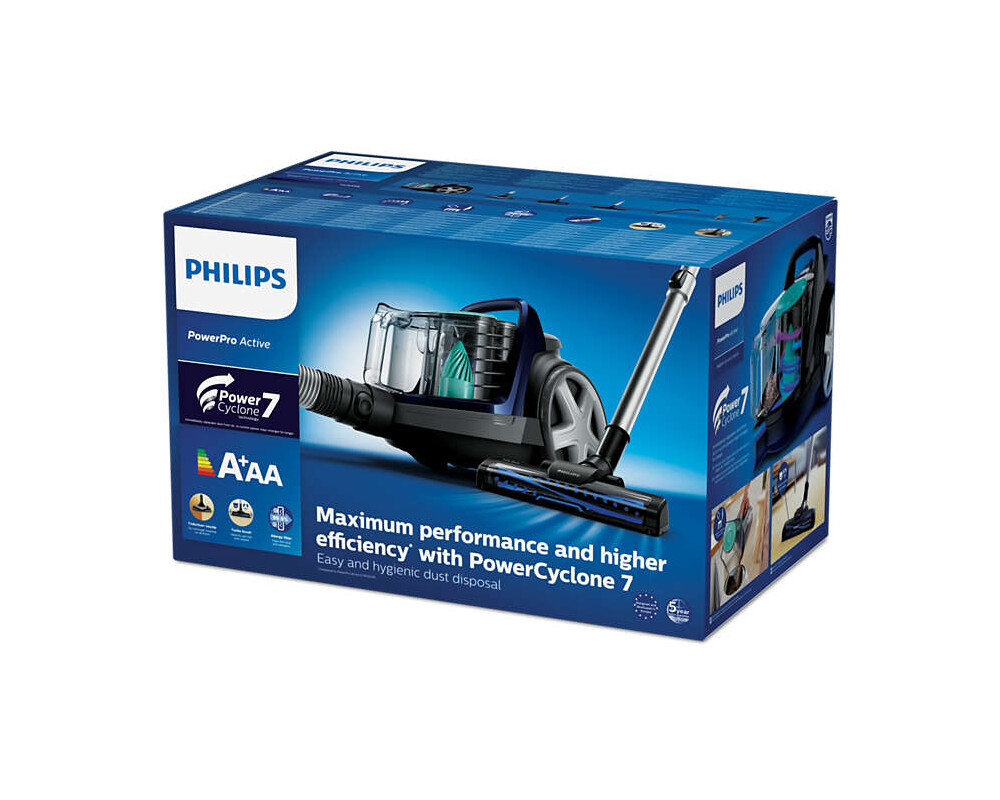 Прахосмукачка Philips  Bagless Vacuum cleaner PowerPro Active 5