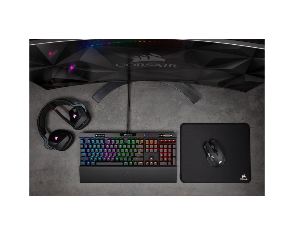 Мишка Corsair Gaming IronClaw RGB Wireless with Slipstream Technology, FPS/MOBA, Wireless & USB, Black 8