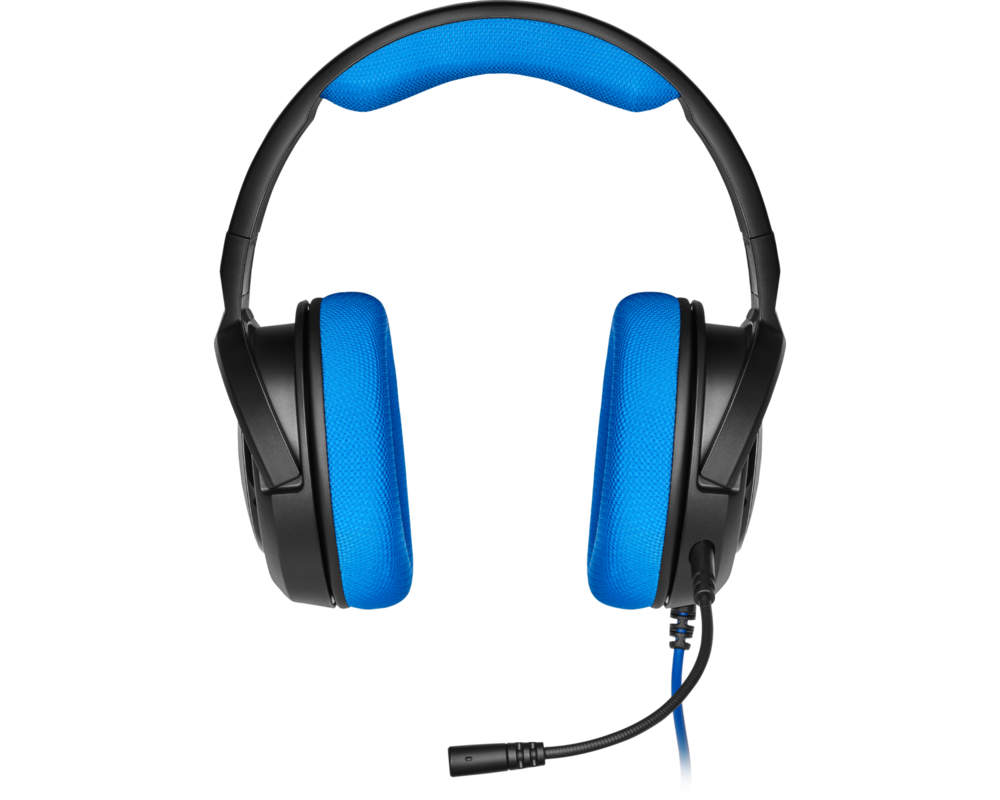 Слушалки CORSAIR CA-9011196-EU Stereo Gaming Headset HS35 Blue EU 3