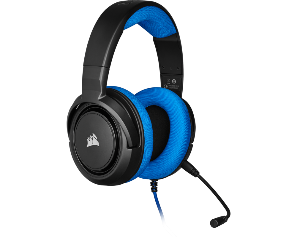 Слушалки CORSAIR CA-9011196-EU Stereo Gaming Headset HS35 Blue EU 2
