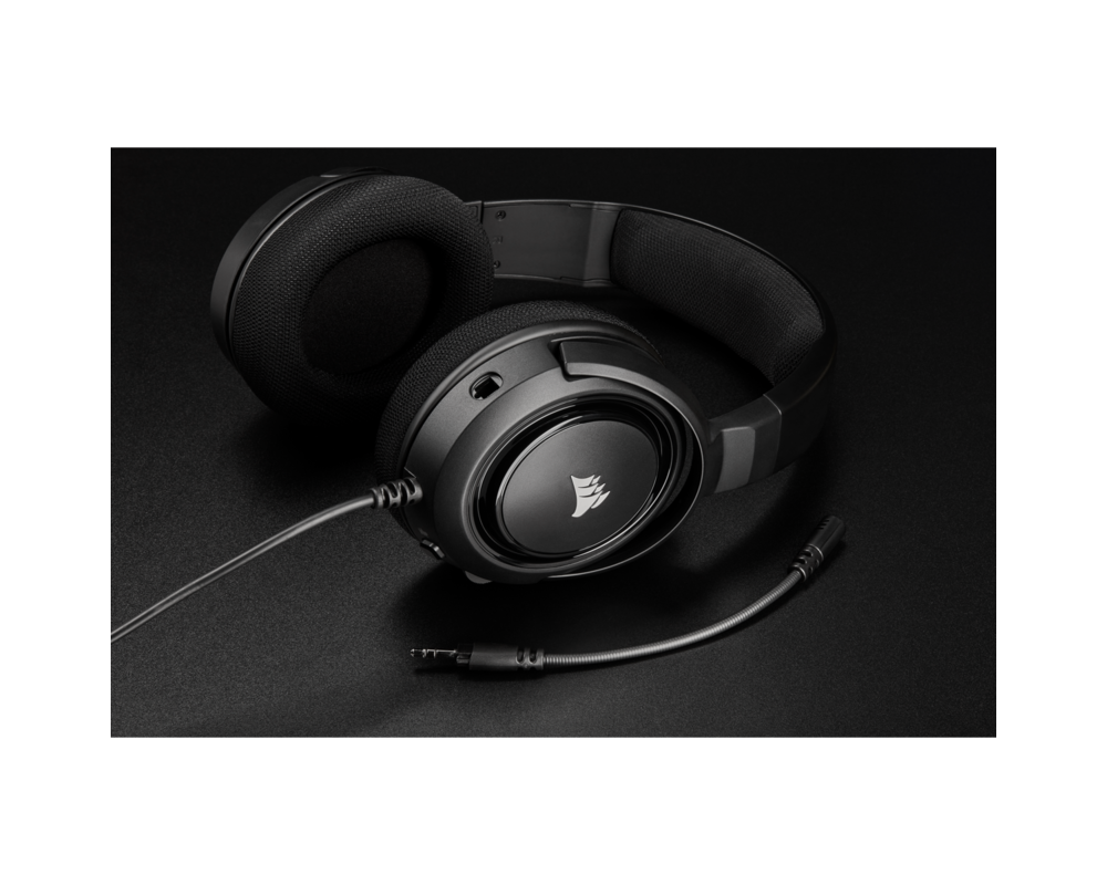 Слушалки CORSAIR HS35 Stereo Gaming Headset Carbon 5