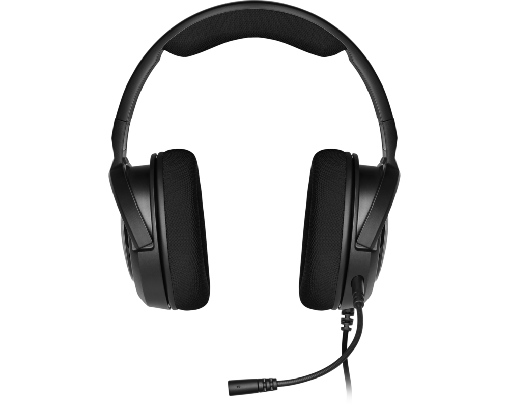 Слушалки CORSAIR HS35 Stereo Gaming Headset Carbon 3
