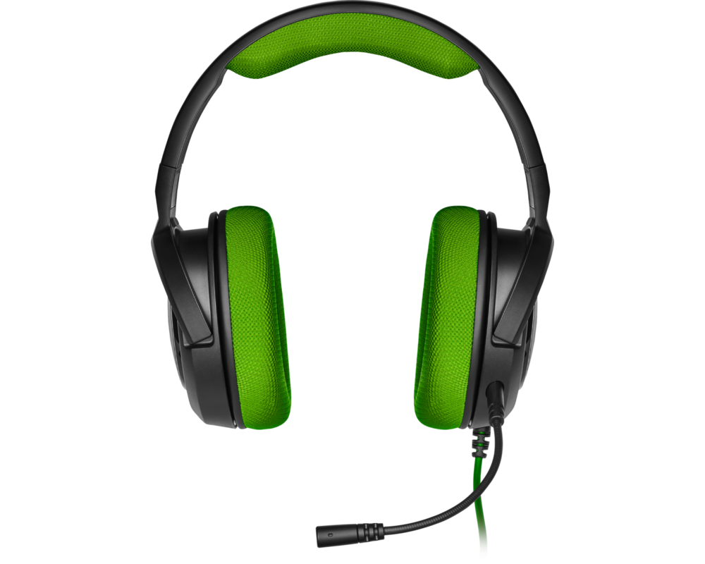 Слушалки CORSAIR CA-9011197-EU Stereo Gaming Headset HS35 Green EU 3