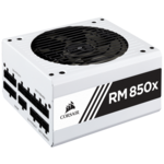 <span>Захранване</span> Corsair RMx White Series™ RM850x-850 Watt 80 PLUS® Gold Certified Fully Modular PSU (EU) <span class='catalog-num-in-name'>CP-9020188</span> - 