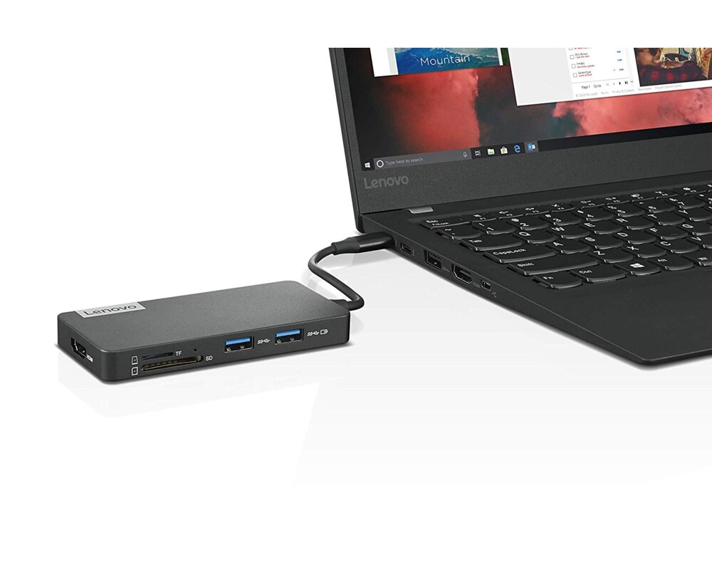 Оптично устройство LENOVO USB-C 7-in-1 Hub (FØ)(RDKK) 4