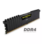 <span>Памет</span> CORSAIR 8GB RAMKit 2x4GB DDR4 2400MHz 2x288 DIMM Unbuffered 16-16-16-39 Vengeance LPX Black Spreader 1.2V XPM2.0 <span class='catalog-num-in-name'>CMK8GX4M2A2400C16</span> - 