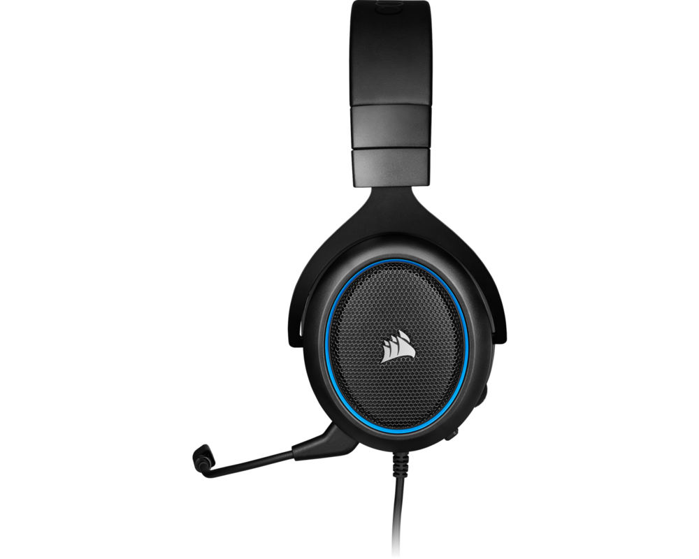 Слушалки CORSAIR HS50 PRO STEREO Gaming Headset Blue EU Version 4