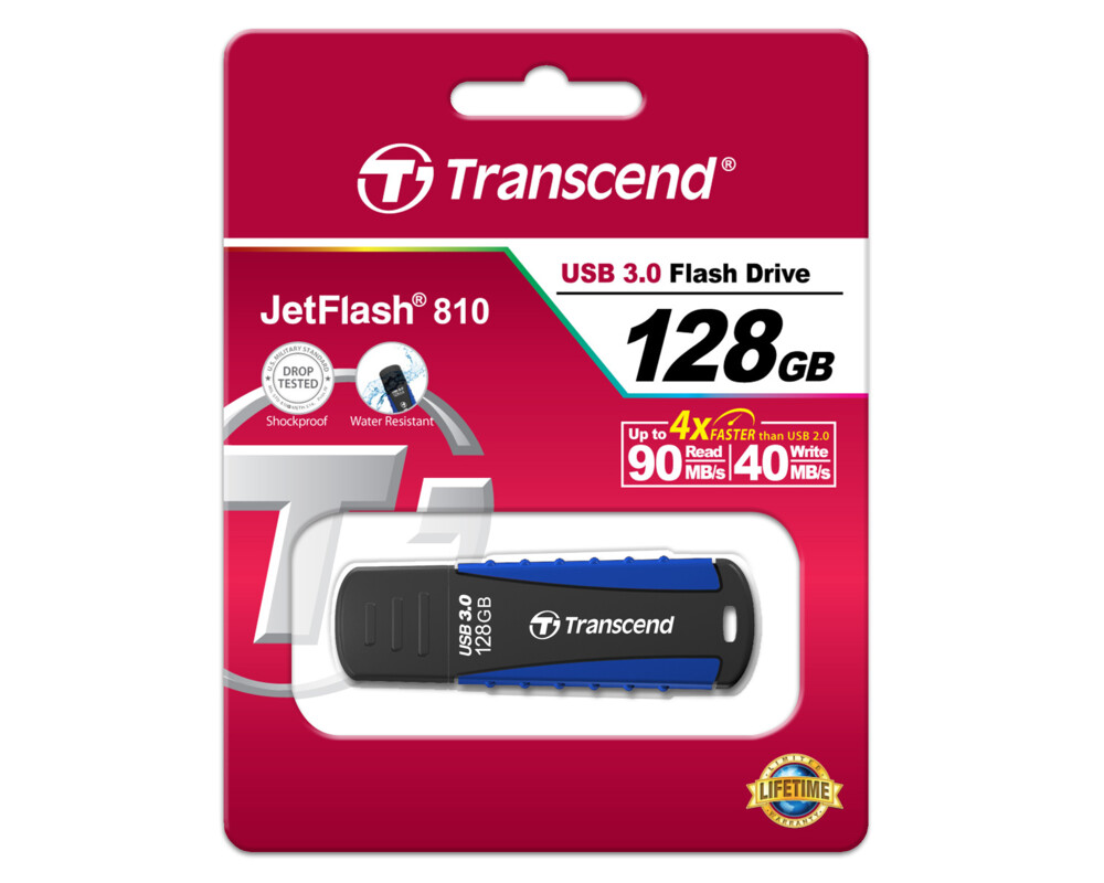 Флаш памет Transcend 128GB JETFLASH 810 13