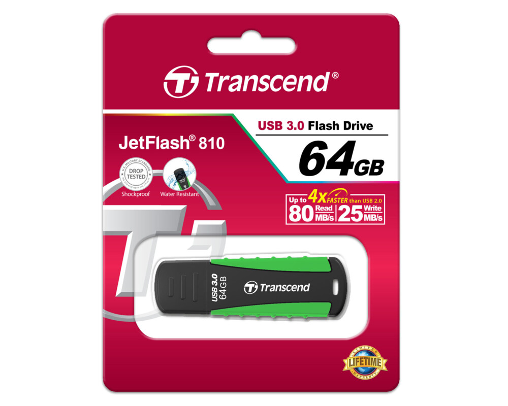 Флаш памет Transcend 64GB JETFLASH 810 19