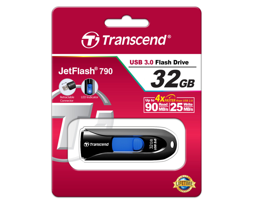 Флаш памет Флаш памет Transcend 32GB JetFlash 790 USB 3.0 23