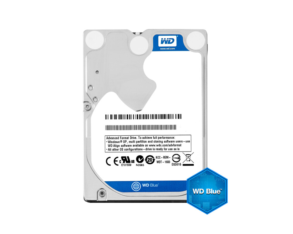 Твърд диск WD Blue Mobile 1TB HDD 5400rpm SATA serial ATA 6Gb 2
