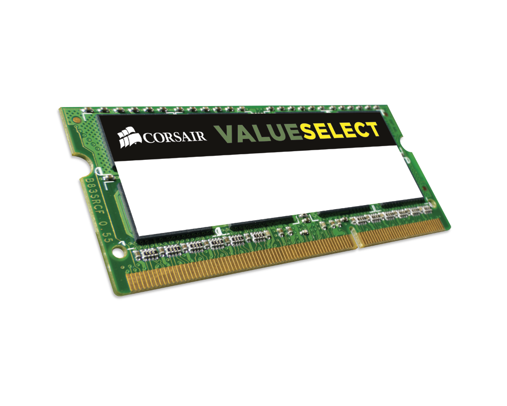 Памет CORSAIR 8GB DDR3L 1600MHZ 1x204 SODIMM Unbuffered 1.35V 2