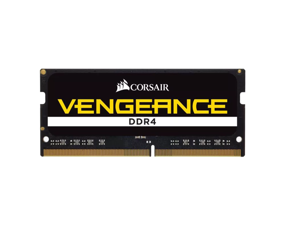 Памет CORAIR 8GB DDR4 2666MHz 1x260 SoDimm Unbuffered 18-19-19-39 Black PCB 1.2VC 3