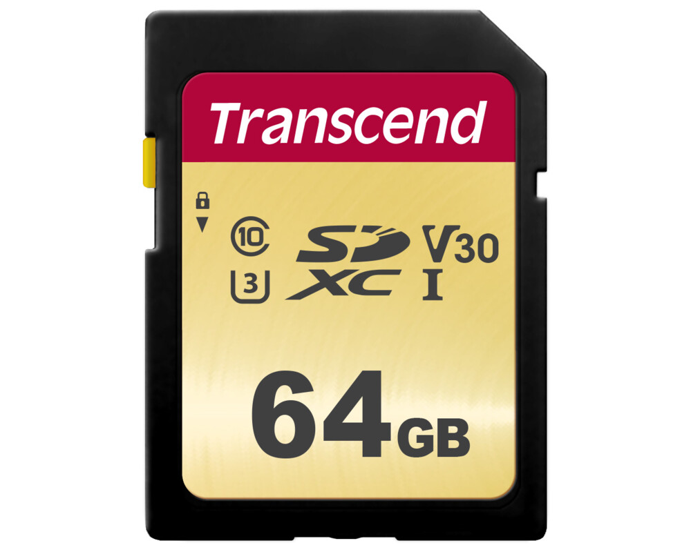Флаш карта Transcend 64GB SD card UHS-I U3 5