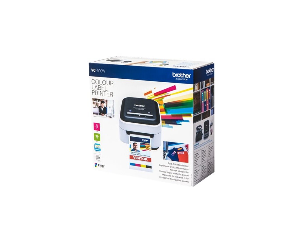 Етикетен принтер Brother VC-500W Label Printer 7 Етикетен принтер Brother VC-500W Label Printer 7