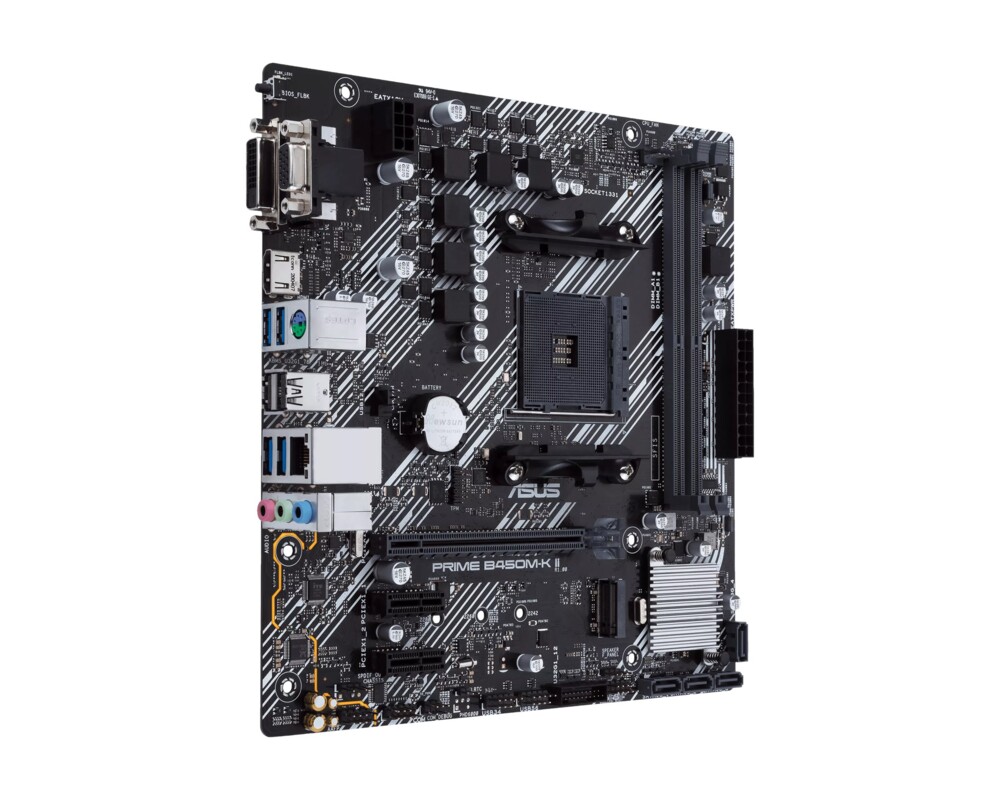 Дънна платка ASUS PRIME B450M-K II 14 Дънна платка ASUS PRIME B450M-K II 14