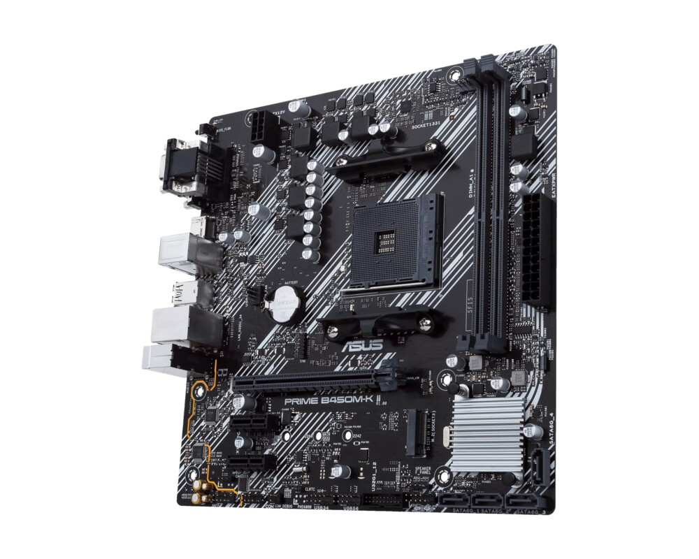 Дънна платка ASUS PRIME B450M-K II 10 Дънна платка ASUS PRIME B450M-K II 10