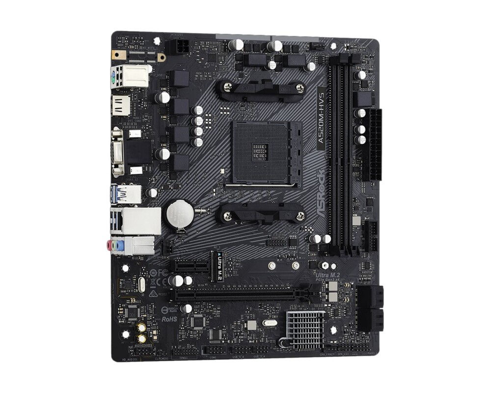 Дънна платка ASRock A520M-HVS AM4 17 Дънна платка ASRock A520M-HVS AM4 17