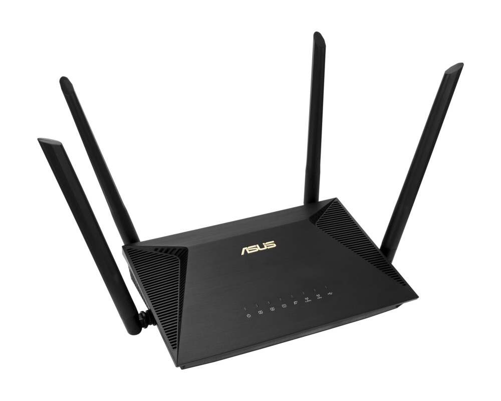 Рутер ASUS RT-AX53U AX1800 Dual Band WiFi 6 802.11ax Router supporting MU-MIMO and OFDMA technology with AiProtection 4 Рутер ASUS RT-AX53U AX1800 Dual Band WiFi 6 802.11ax Router supporting MU-MIMO and OFDMA technology with AiProtection 4