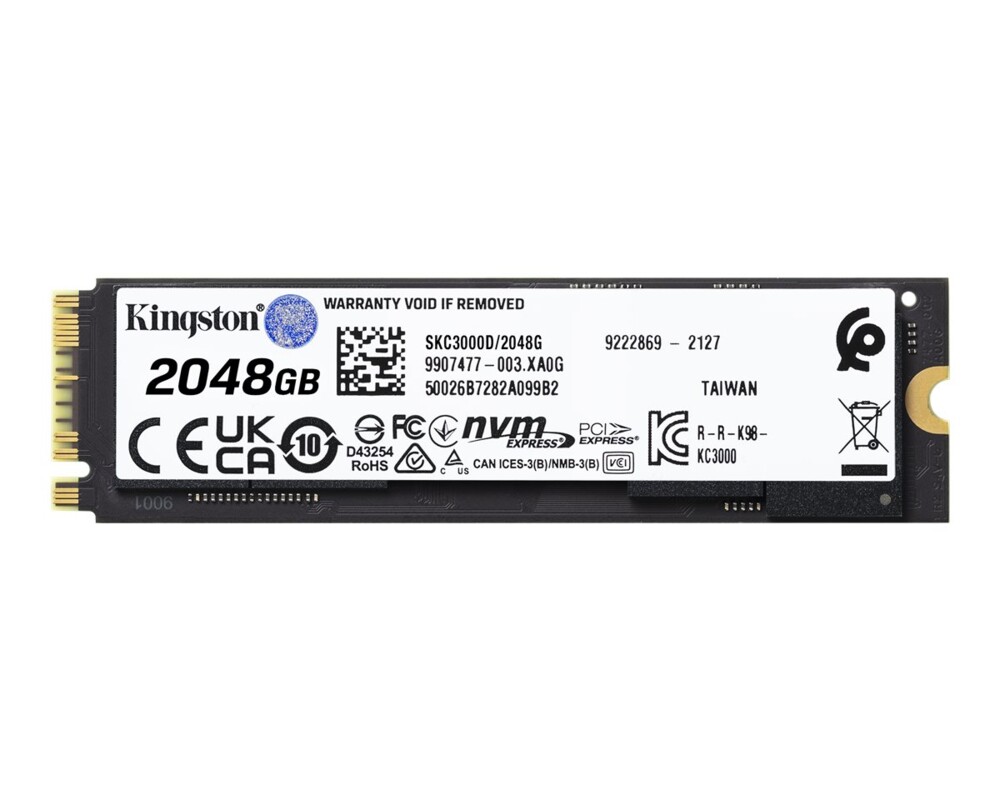 SSD 2TB Kingston KC3000 PCIe 4.0 NVMe M.2 SSD 5 SSD 2TB Kingston KC3000 PCIe 4.0 NVMe M.2 SSD 5