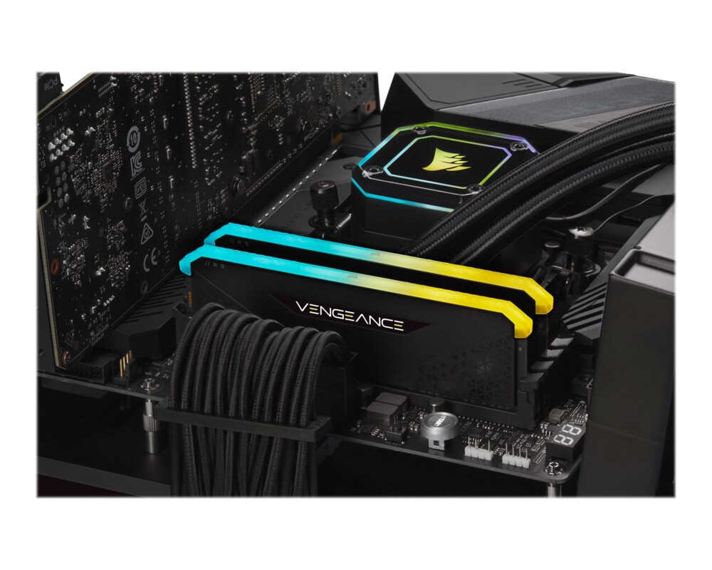 Памет Corsair Vengeance RS RGB Black 32GB(2x16GB) DDR4 PC4-25600 3200MHz CL16 CMG32GX4M2E3200C16 6 Памет Corsair Vengeance RS RGB Black 32GB(2x16GB) DDR4 PC4-25600 3200MHz CL16 CMG32GX4M2E3200C16 6