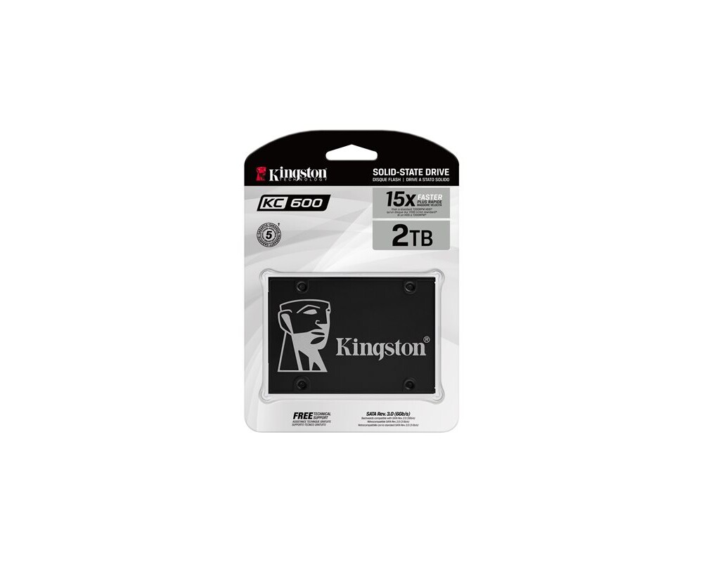 SSD 2TB Kingston KC600 SSD SATA3 2.5inch 3 SSD 2TB Kingston KC600 SSD SATA3 2.5inch 3