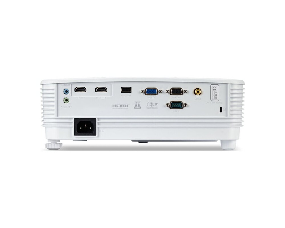 Проектор ACER P1257i projector DLP XGA 1024x768 4:3 4500 ANSI Lumen 20.000:1 31DB 2xHDMI VGA RCA USB A wireless projection white 16 Проектор ACER P1257i projector DLP XGA 1024x768 4:3 4500 ANSI Lumen 20.000:1 31DB 2xHDMI VGA RCA USB A wireless projection white 16