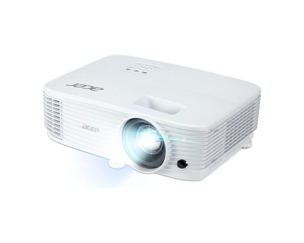 Проектор ACER P1257i projector DLP XGA 1024x768 4:3 4500 ANSI Lumen 20.000:1 31DB 2xHDMI VGA RCA USB A wireless projection white 15 Проектор ACER P1257i projector DLP XGA 1024x768 4:3 4500 ANSI Lumen 20.000:1 31DB 2xHDMI VGA RCA USB A wireless projection white 15