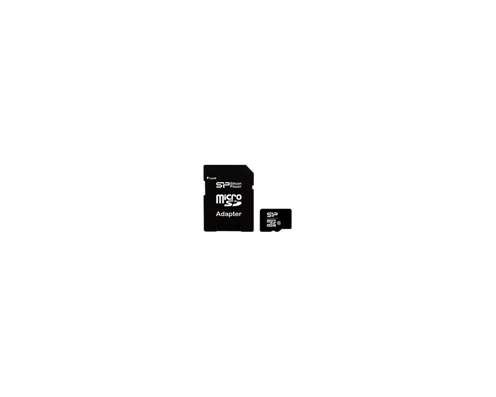 Флаш карта SILICON POWER memory card Micro SDHC 16GB Class 10 + Adapter Флаш карта SILICON POWER memory card Micro SDHC 16GB Class 10 + Adapter