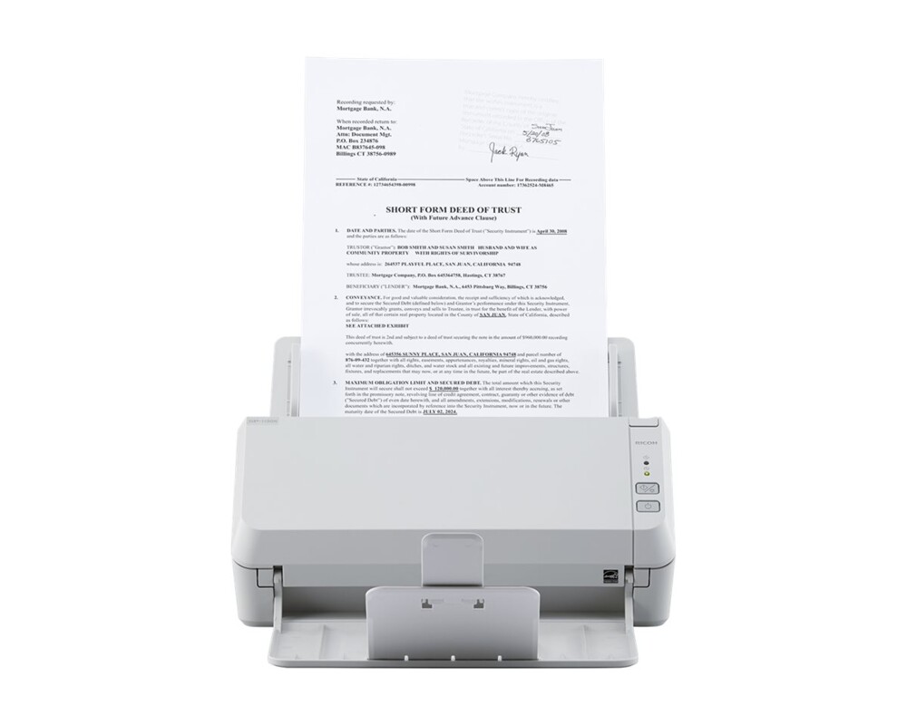 Скенер FUJITSU Duplex Gigabit Ethernet SP1130N 30ppm 24 Скенер FUJITSU Duplex Gigabit Ethernet SP1130N 30ppm 24