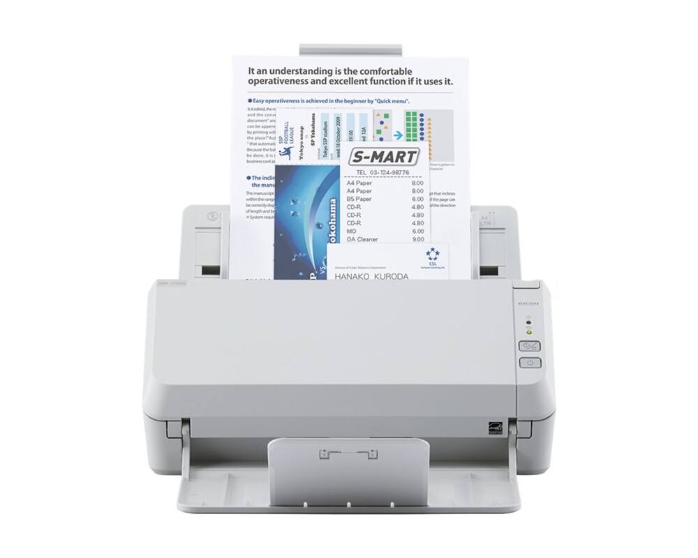 Скенер FUJITSU Duplex Gigabit Ethernet SP1130N 30ppm 16 Скенер FUJITSU Duplex Gigabit Ethernet SP1130N 30ppm 16