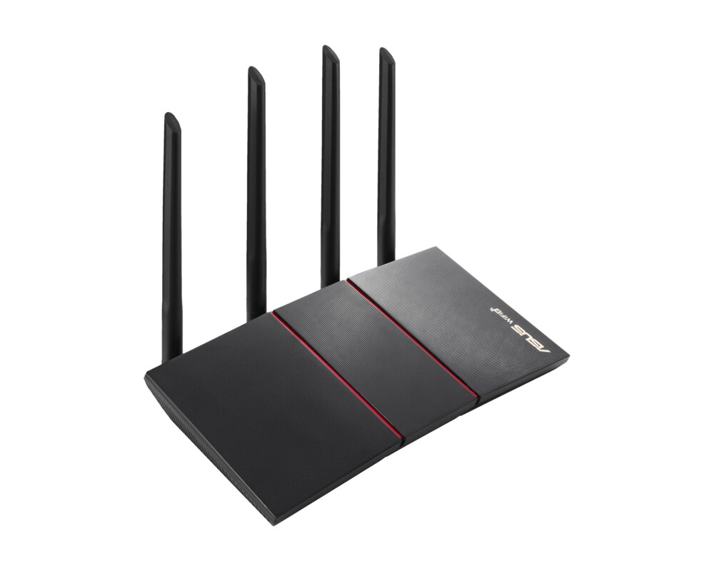 Рутер ASUS RT-AX55 AX1800 AiMesh Router Dual Band WiFi 6 802.11ax 1201 Mbps on the 5GHz 4 Рутер ASUS RT-AX55 AX1800 AiMesh Router Dual Band WiFi 6 802.11ax 1201 Mbps on the 5GHz 4