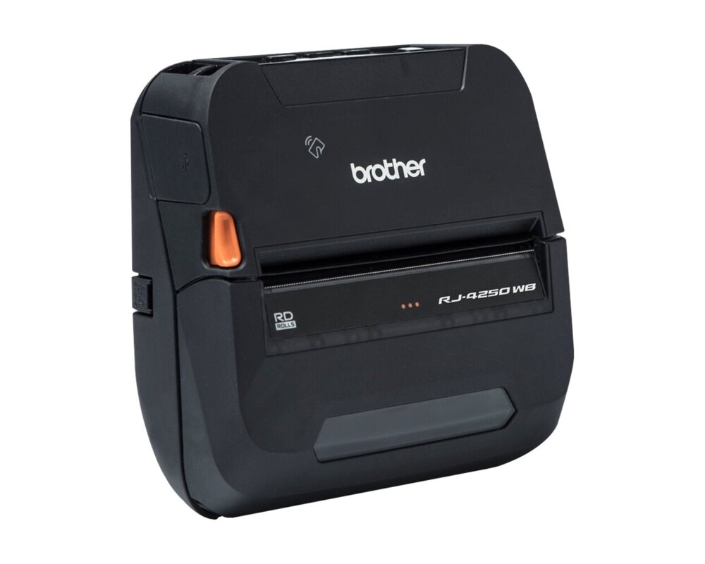 Мобилнен принтер BROTHER RuggedJet RJ-4250WB  direct thermal Roll 113mm 203dpi 127mm 3 Мобилнен принтер BROTHER RuggedJet RJ-4250WB  direct thermal Roll 113mm 203dpi 127mm 3