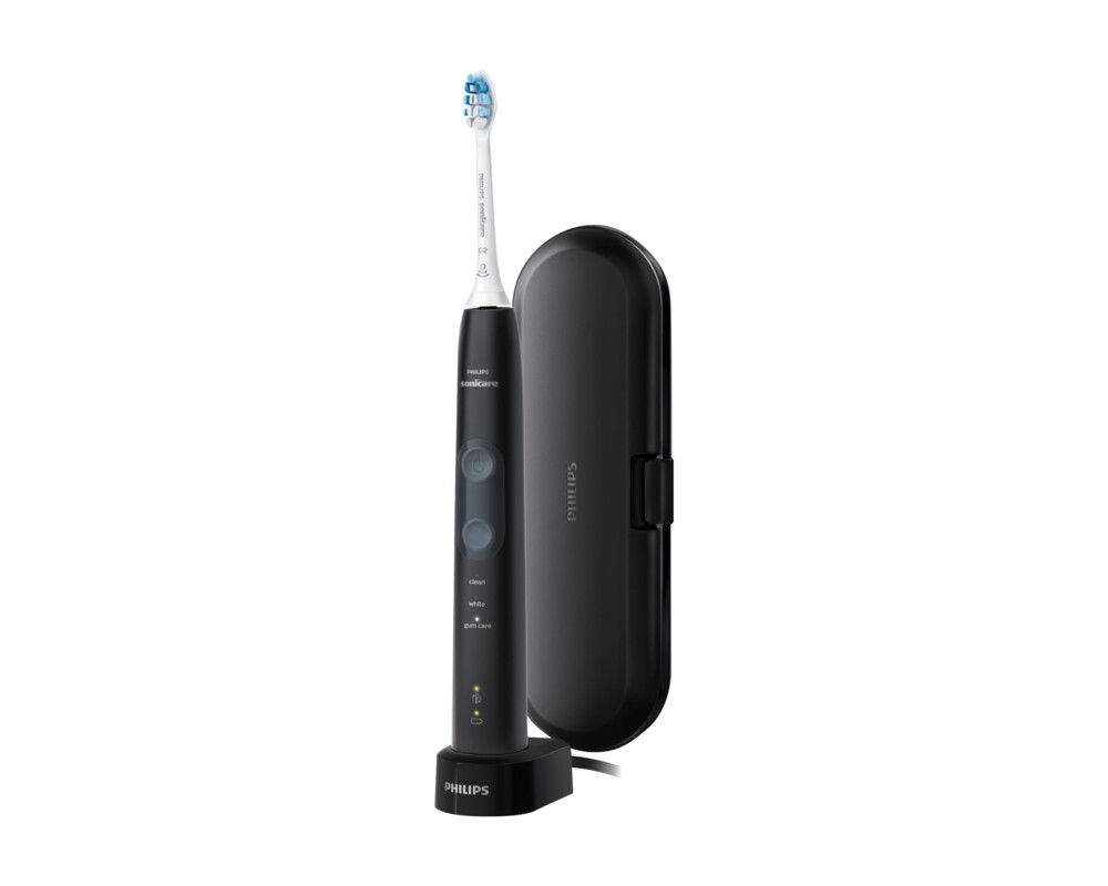 Четка за зъби PHILIPS Electric toothbrush ProtectiveClean 5100 Pressure sensor travel case black 3 Четка за зъби PHILIPS Electric toothbrush ProtectiveClean 5100 Pressure sensor travel case black 3