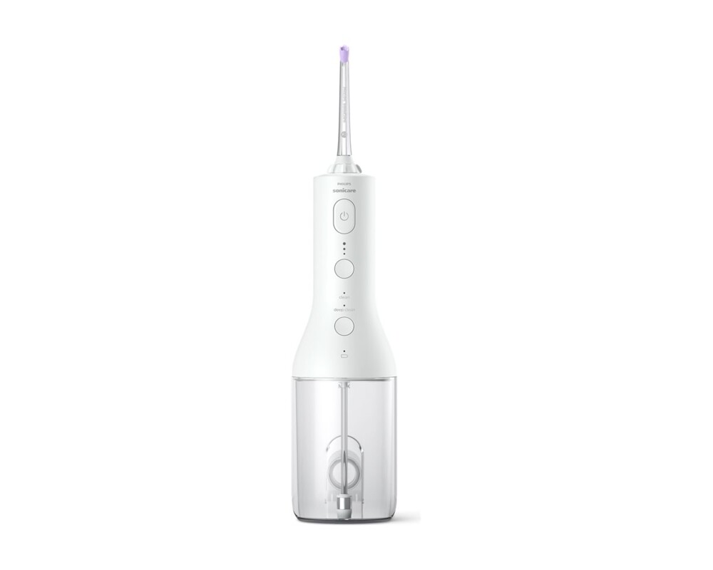 Четка за зъби PHILIPS Cordless Power Flosser 3000 Oral Irrigator 2 flossing modes 3 intensities Easy-to-fill 250ml reservoir Четка за зъби PHILIPS Cordless Power Flosser 3000 Oral Irrigator 2 flossing modes 3 intensities Easy-to-fill 250ml reservoir