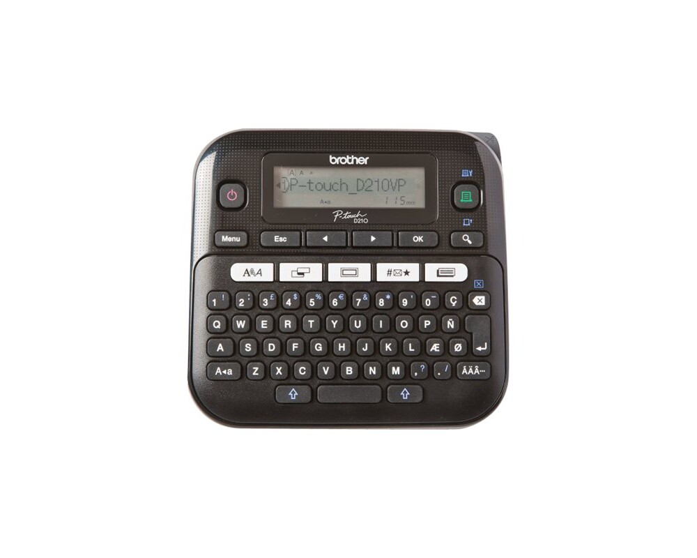 Етикетен принтер BROTHER PTD210VPYJ1 PTD210VP P-touch imprimanta etichete Desktop geanta transport 10 Етикетен принтер BROTHER PTD210VPYJ1 PTD210VP P-touch imprimanta etichete Desktop geanta transport 10