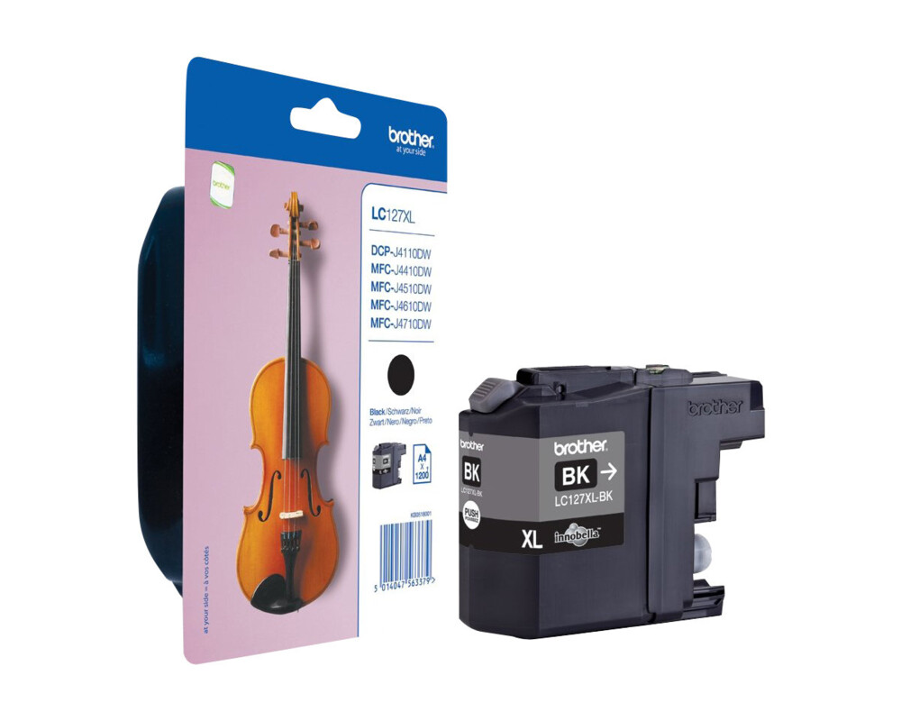 Мастило Brother LC-127 XL Black Ink Cartridge for MFC-J4510DW 5 Мастило Brother LC-127 XL Black Ink Cartridge for MFC-J4510DW 5