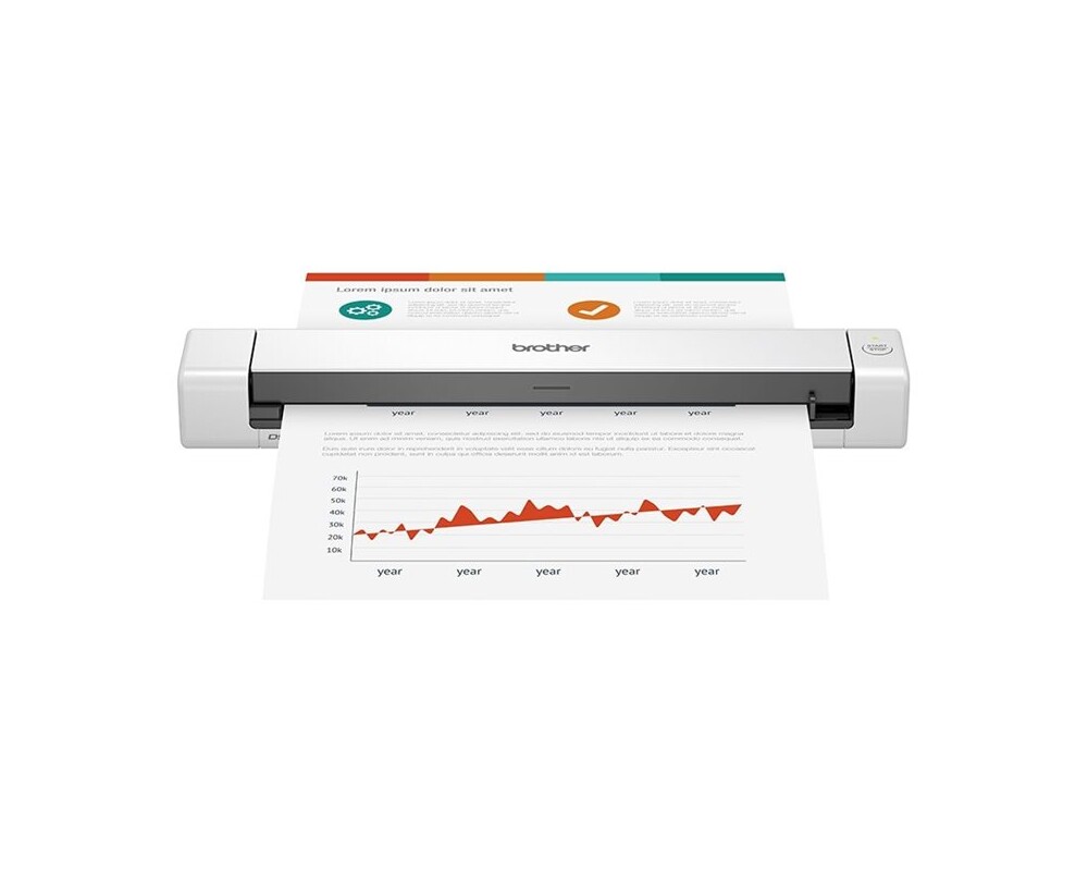 Мобилнен скенер Brother DS-640 Portable Document Scanner 7 Мобилнен скенер Brother DS-640 Portable Document Scanner 7