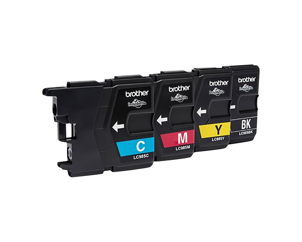 Мастило Brother LC-985 BK/C/M/Y VALUE BP Ink Cartridge Set 3 Мастило Brother LC-985 BK/C/M/Y VALUE BP Ink Cartridge Set 3