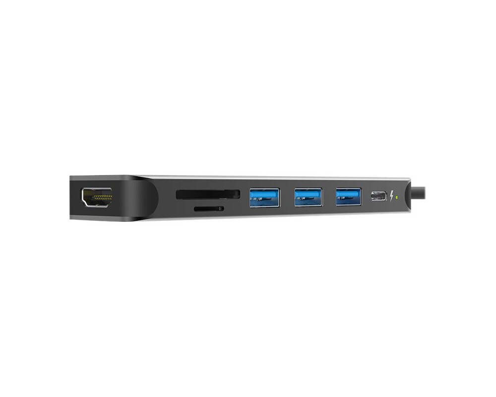 Докинг станция SILICON POWER Boost SU20 Docking station 7in1 USB USB-C HDMI SD card 4 Докинг станция SILICON POWER Boost SU20 Docking station 7in1 USB USB-C HDMI SD card 4