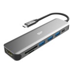 Докинг станция SILICON POWER Boost SU20 Docking station 7in1 USB USB-C HDMI SD card 3 Докинг станция SILICON POWER Boost SU20 Docking station 7in1 USB USB-C HDMI SD card 3