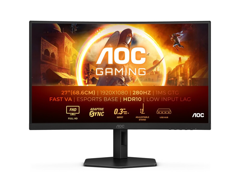 Монитор 27" AOC C27G4ZXU 24 Монитор 27" AOC C27G4ZXU 24