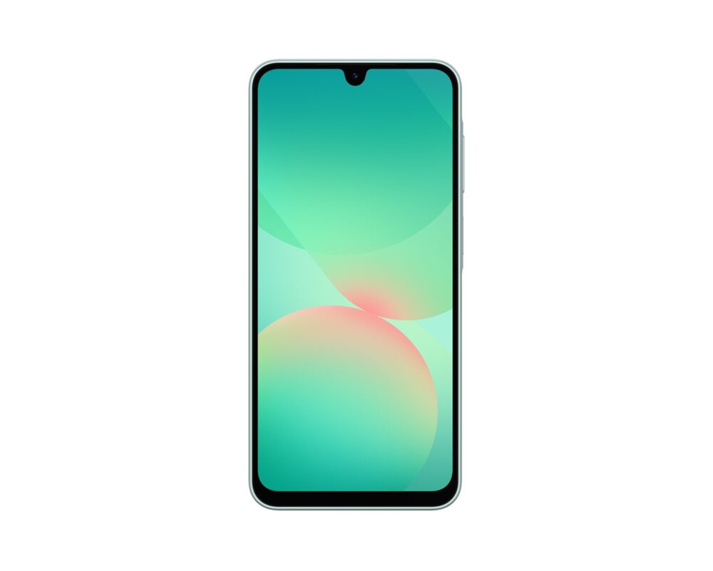 Смартфон The Samsung Galaxy A26 is a smartphone that offers performance and multitasking capabilities. Equipped with a robust 5000 mAh battery, this device is designed for all, 6 GB, 128 GB, Mint, SM-A266B/DS 2 Смартфон The Samsung Galaxy A26 is a smartphone that offers performance and multitasking capabilities. Equipped with a robust 5000 mAh battery, this device is designed for all, 6 GB, 128 GB, Mint, SM-A266B/DS 2