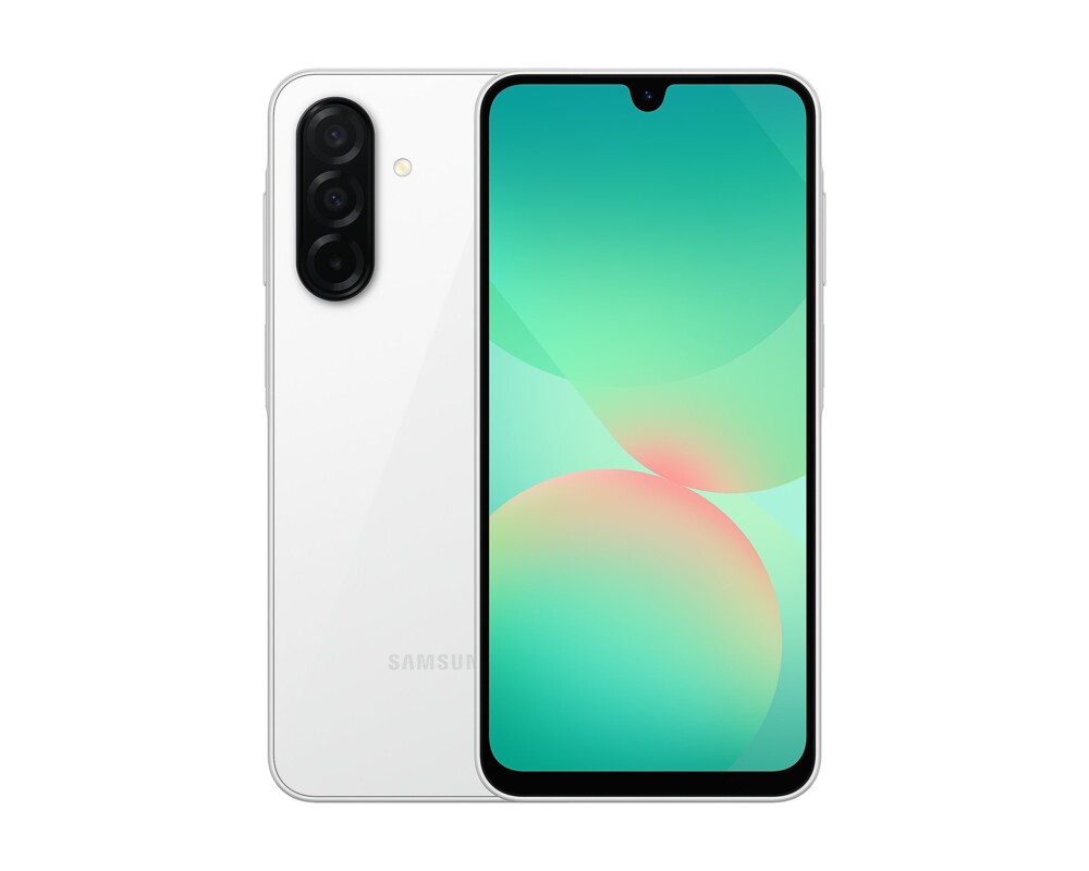Смартфон The Samsung Galaxy A26 is a smartphone that offers performance and multitasking capabilities. Equipped with a robust 5000 mAh battery, this device is designed for all, 8 GB, 256 GB, White, SM-A266B/DS 17 Смартфон The Samsung Galaxy A26 is a smartphone that offers performance and multitasking capabilities. Equipped with a robust 5000 mAh battery, this device is designed for all, 8 GB, 256 GB, White, SM-A266B/DS 17