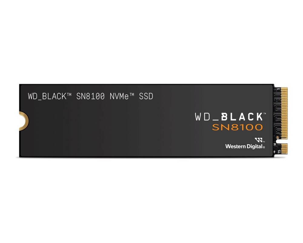 SSD WD Black 2TB SN8100 PCIe 5.0x4 NVMe M.2 SSD SSD WD Black 2TB SN8100 PCIe 5.0x4 NVMe M.2 SSD